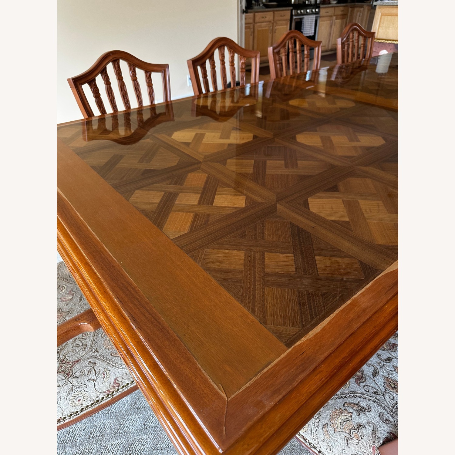 Artisan Teakwood 10-Seater Dining Table and Chairs - image-4