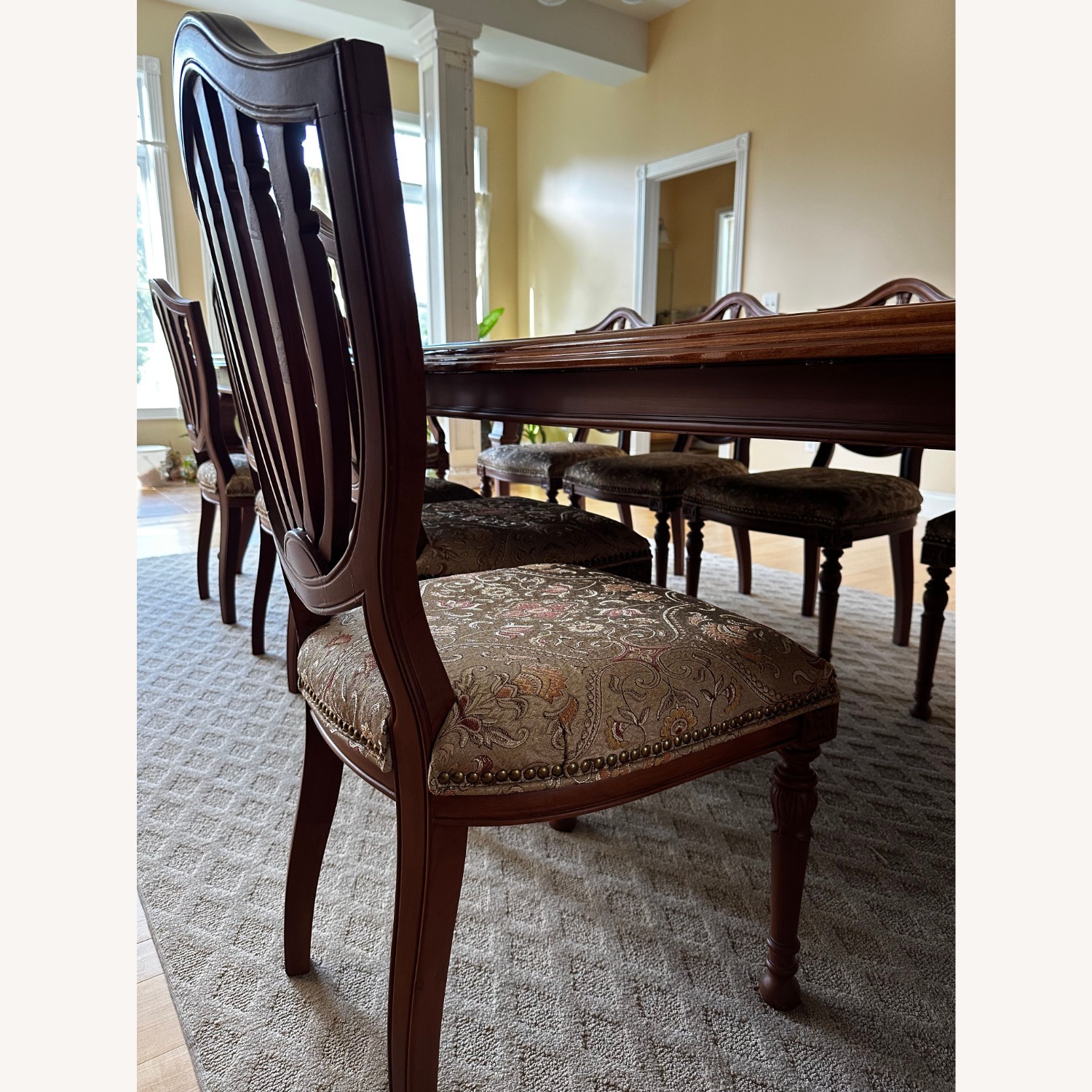 Artisan Teakwood 10-Seater Dining Table and Chairs - image-6