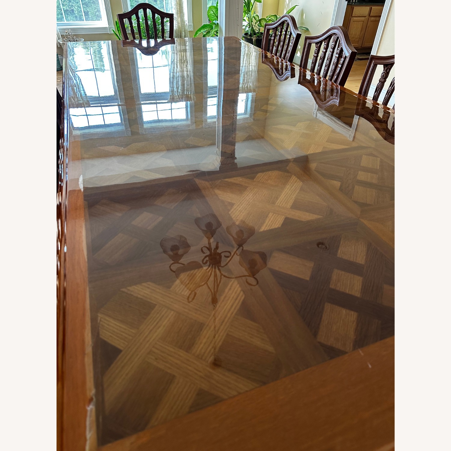 Artisan Teakwood 10-Seater Dining Table and Chairs - image-3