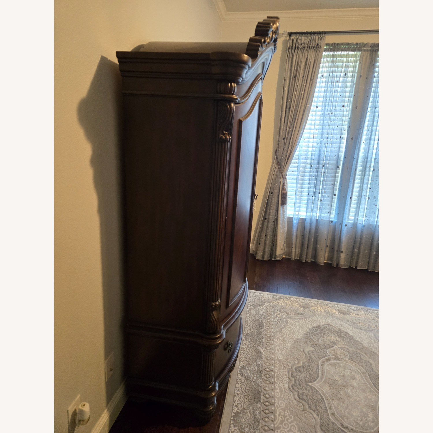 Mckinney Texas Wooden Armoire - image-3