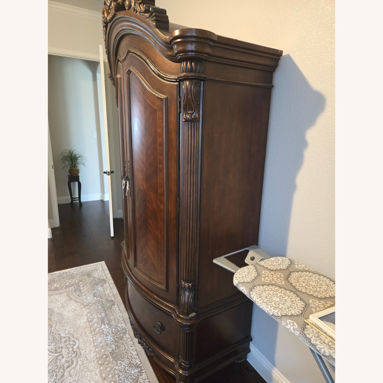 Mckinney Texas Wooden Armoire - image-2