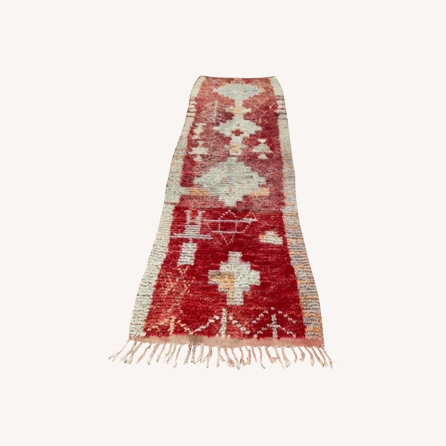 Vintage Moroccan Runner  - image-0
