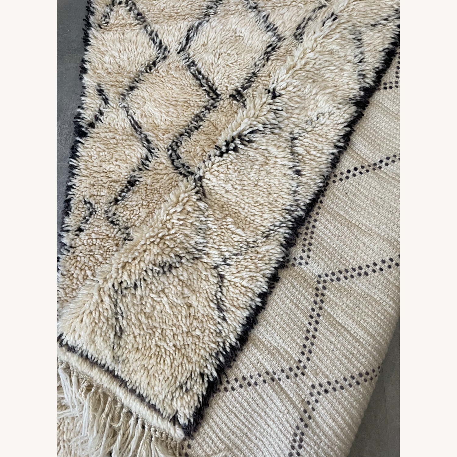 Vintage Moroccan Rug Beni Ourain  - image-3