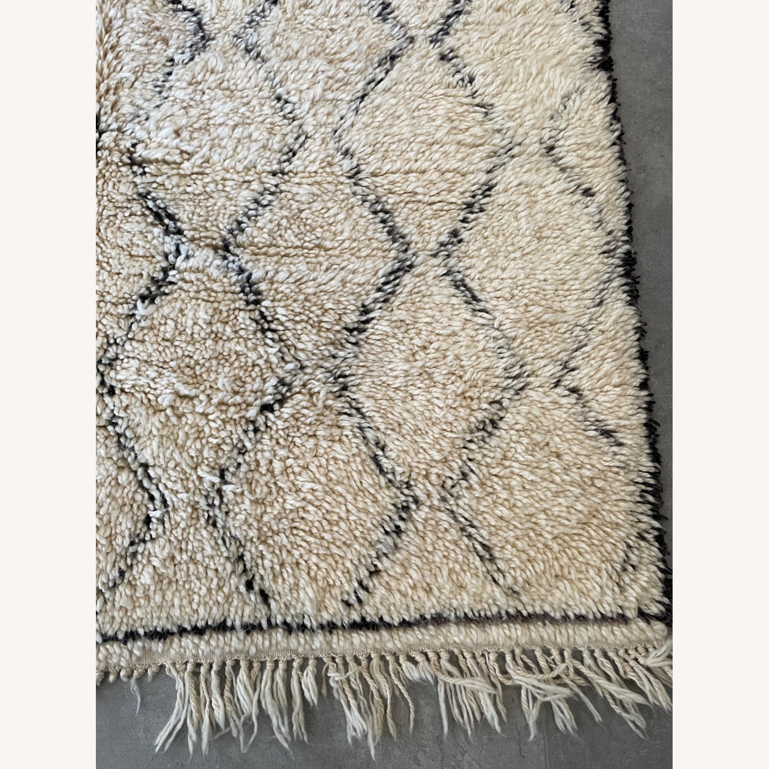 Vintage Moroccan Rug Beni Ourain  - image-2