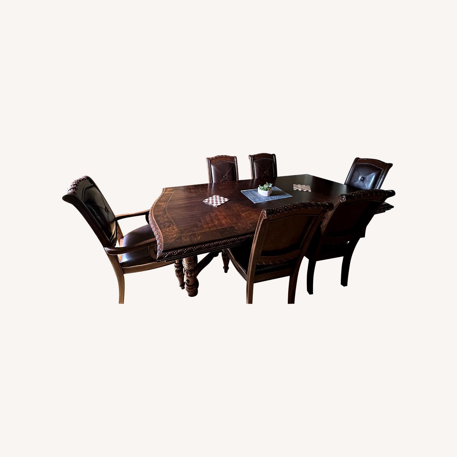 Steve Silver Co.Cherry Dining Set - image-0