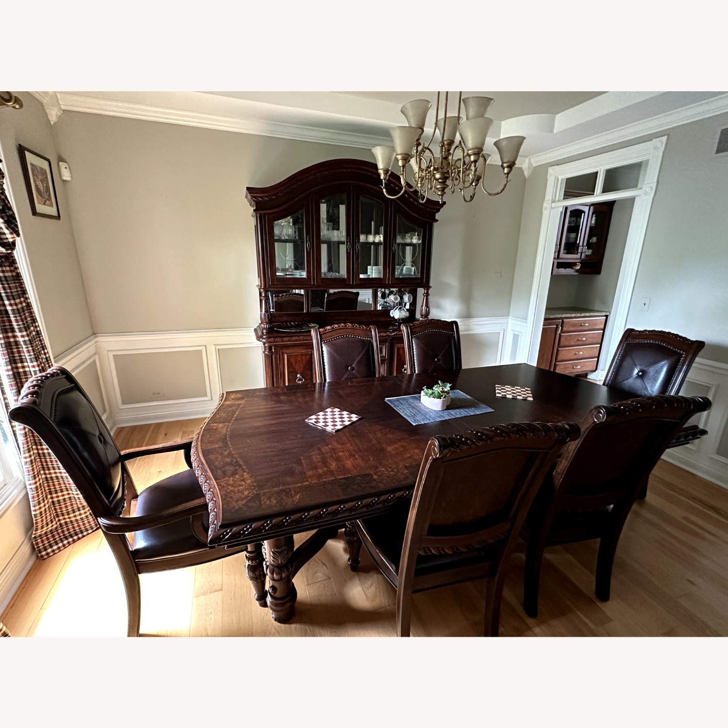 Steve Silver Co.Cherry Dining Set - image-1