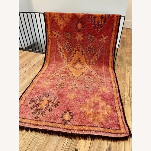 Used Vintage Soft Moroccan Rug for sale on AptDeco