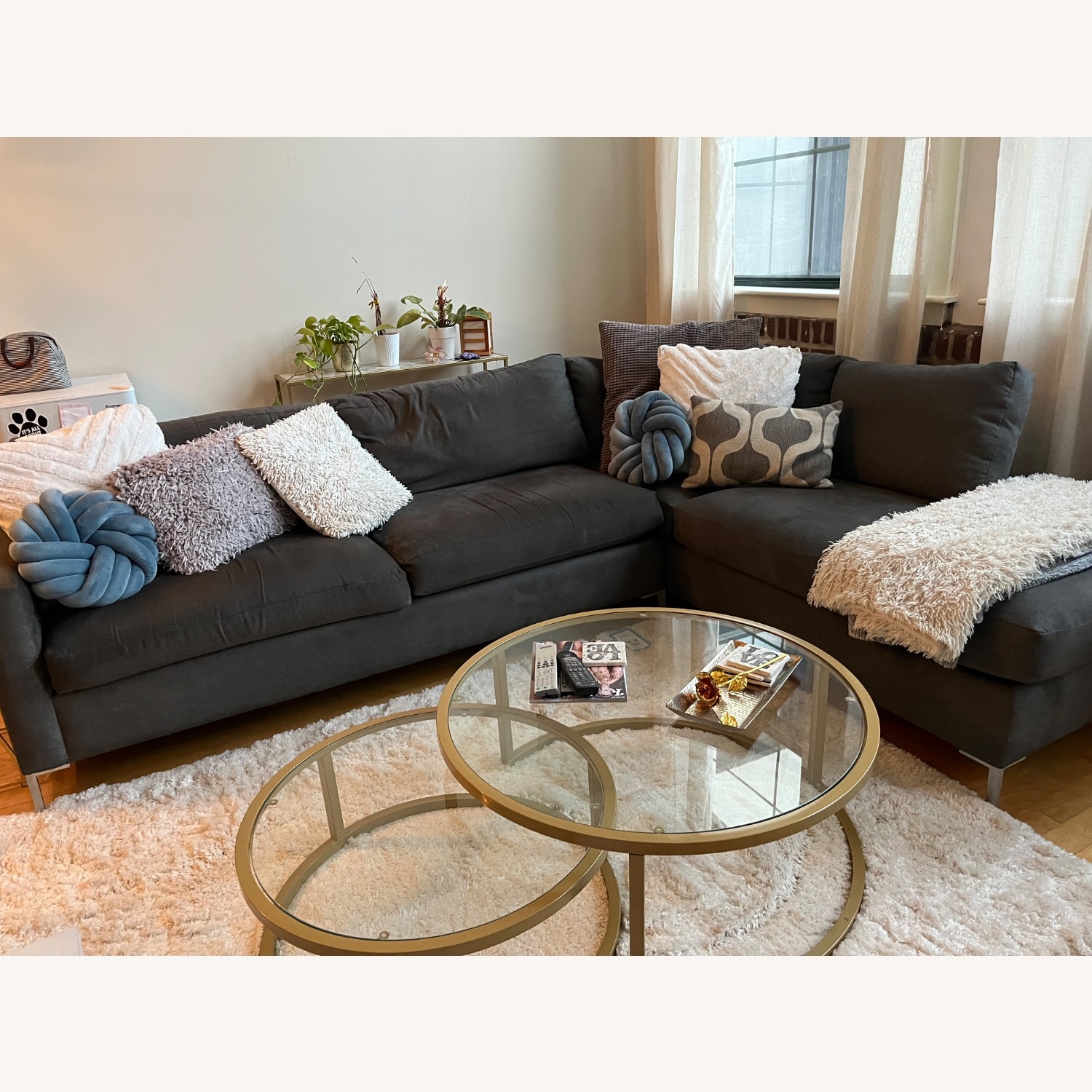 Dane Decor Modern Sectional Sofa - image-1