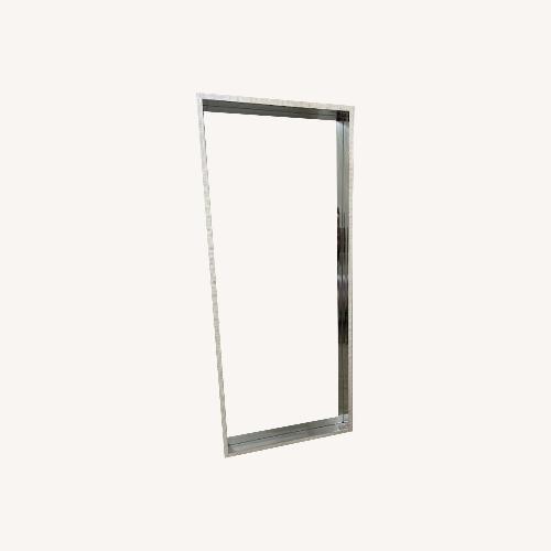 Used Full Length Mirror with Silver Studs for sale on AptDeco