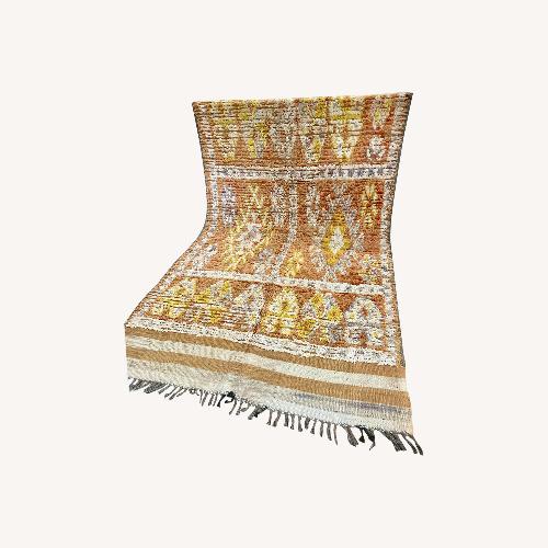 Used Vintage Moroccan Boujad Rug for sale on AptDeco