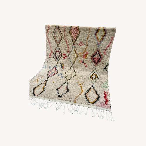 Used Moroccan Boujad Rug for sale on AptDeco