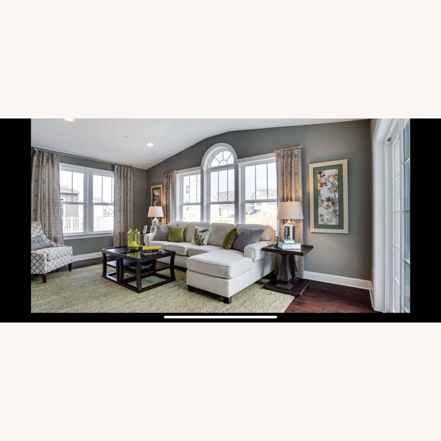 Luxury White Sofa - image-1