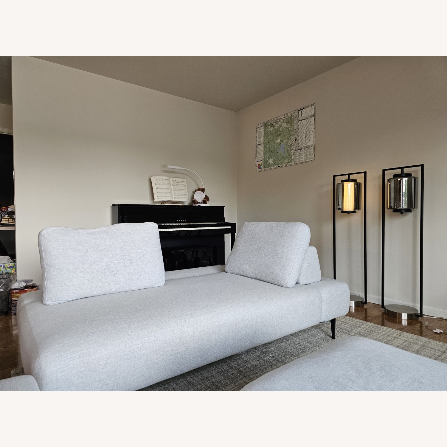 Article Divan Sectional + Abisko 45.5" Ottoman - image-3