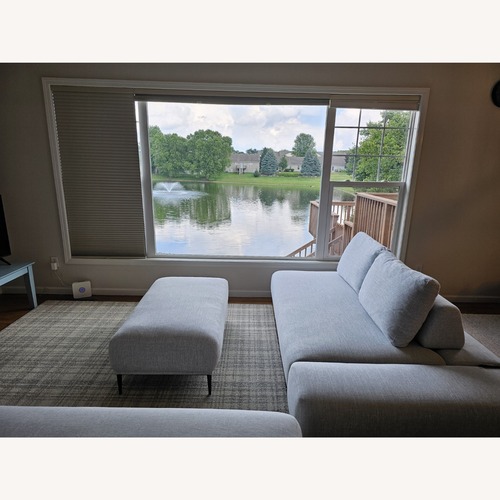 Used Article Divan Sectional + Abisko 45.5" Ottoman  for sale on AptDeco