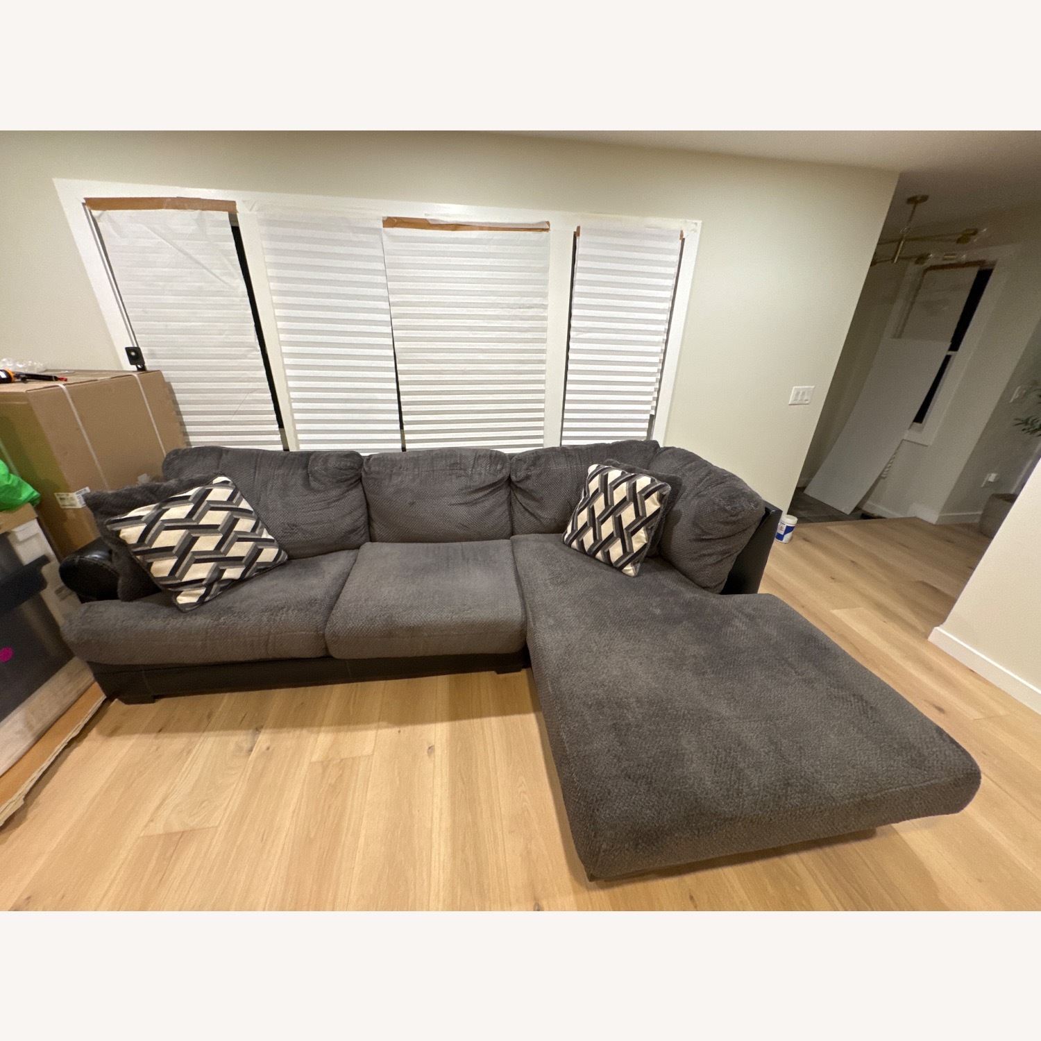 Ashley Furniture Black Sofa - image-2