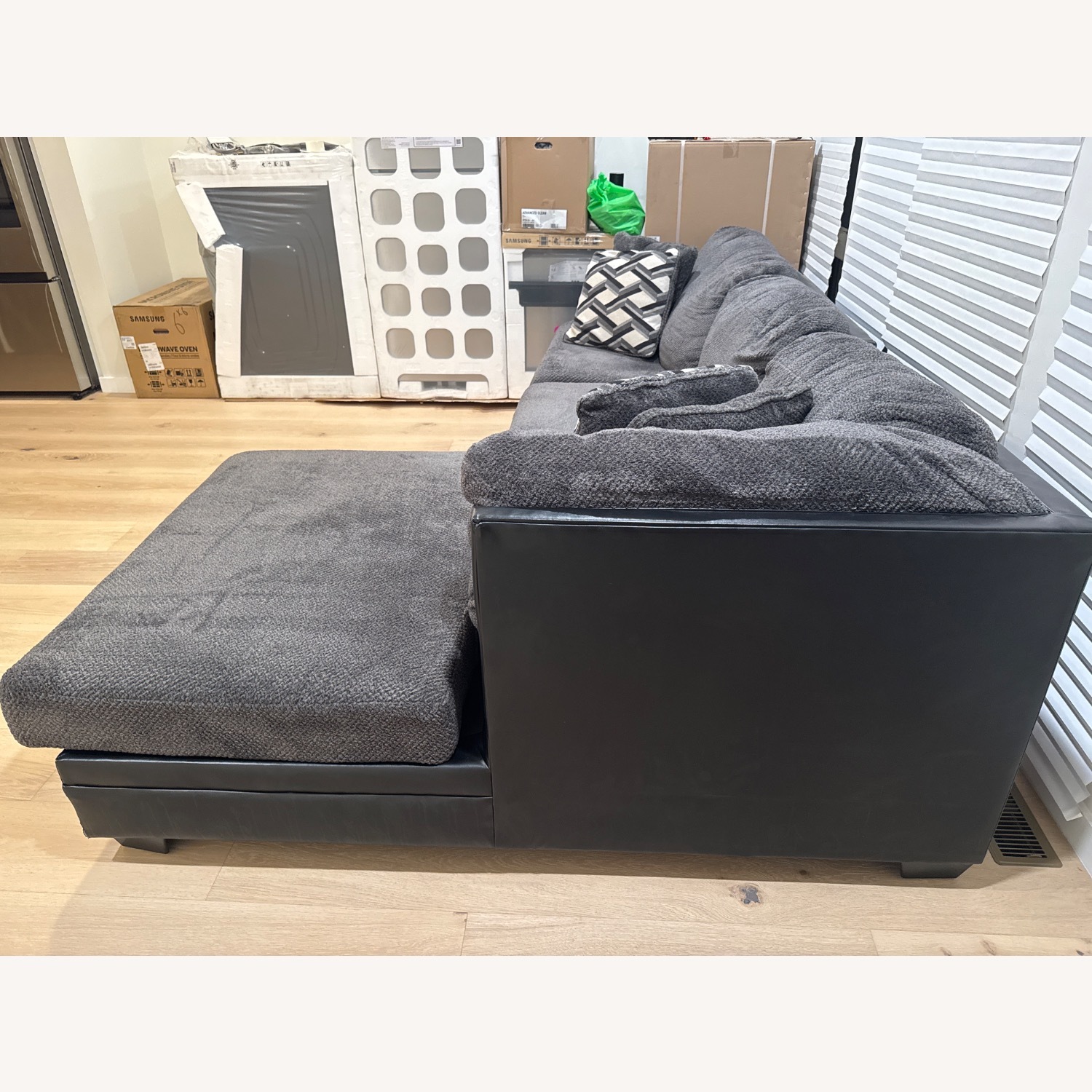 Ashley Furniture Black Sofa - image-3