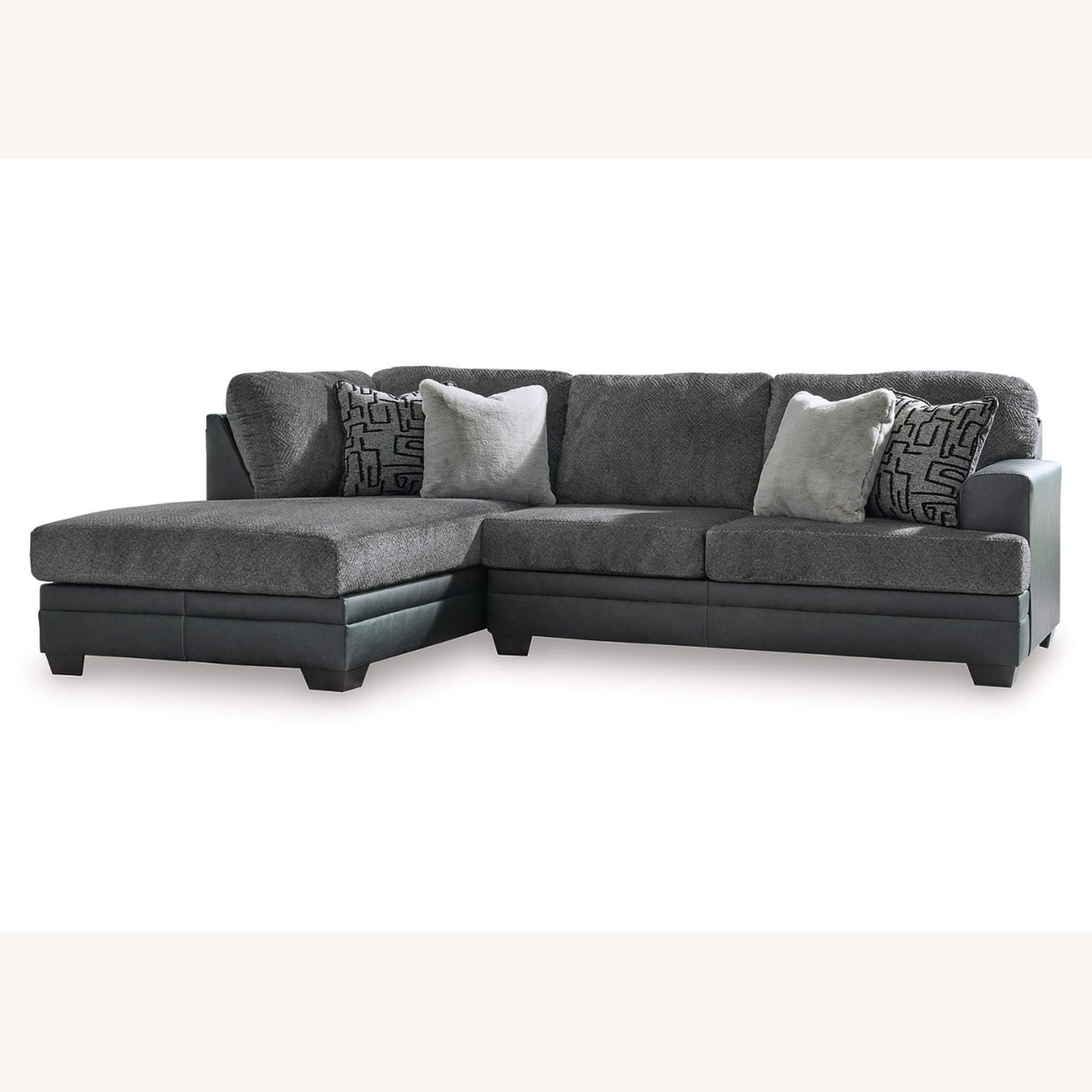 Ashley Furniture Black Sofa - image-6