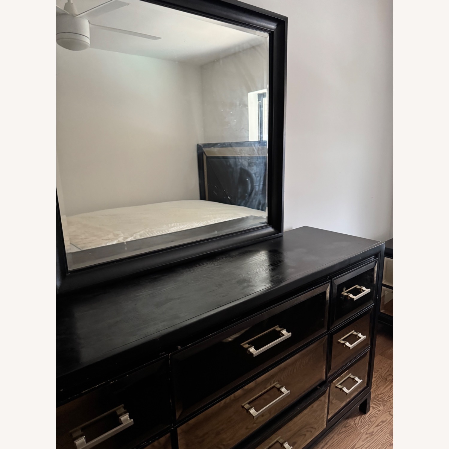Wood Dresser With Mirror - image-3