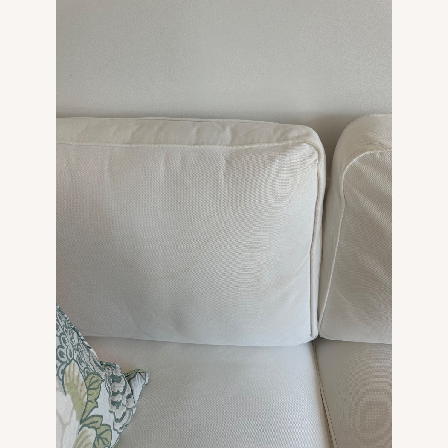 IKEA Uppland White Sofa with Chaise  - image-2