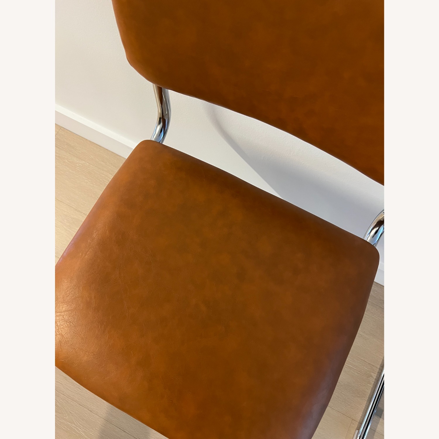 Bed Bath & Beyond Hayward Vegan Leather Counter Height Stool x2 - image-5