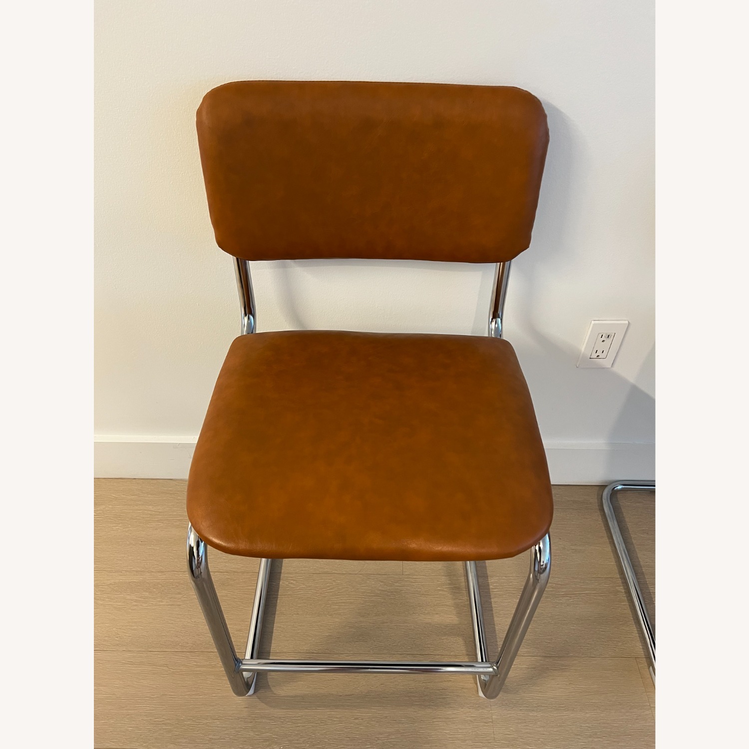 Bed Bath & Beyond Hayward Vegan Leather Counter Height Stool x2 - image-4