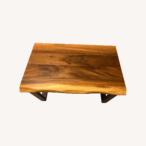 Used Coffee Table South American Walnut Live Edge for sale on AptDeco