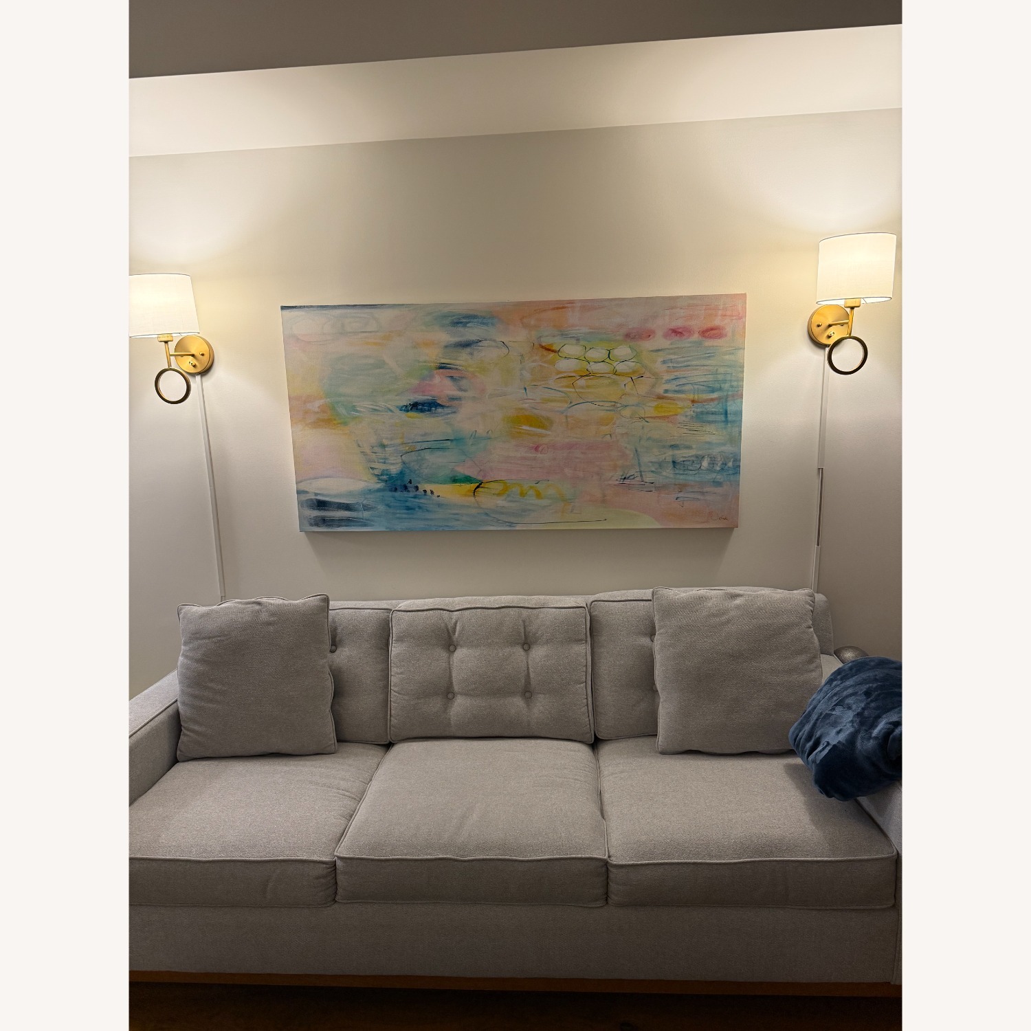 Apt2B Brentwood Light Grey Sofa - image-2