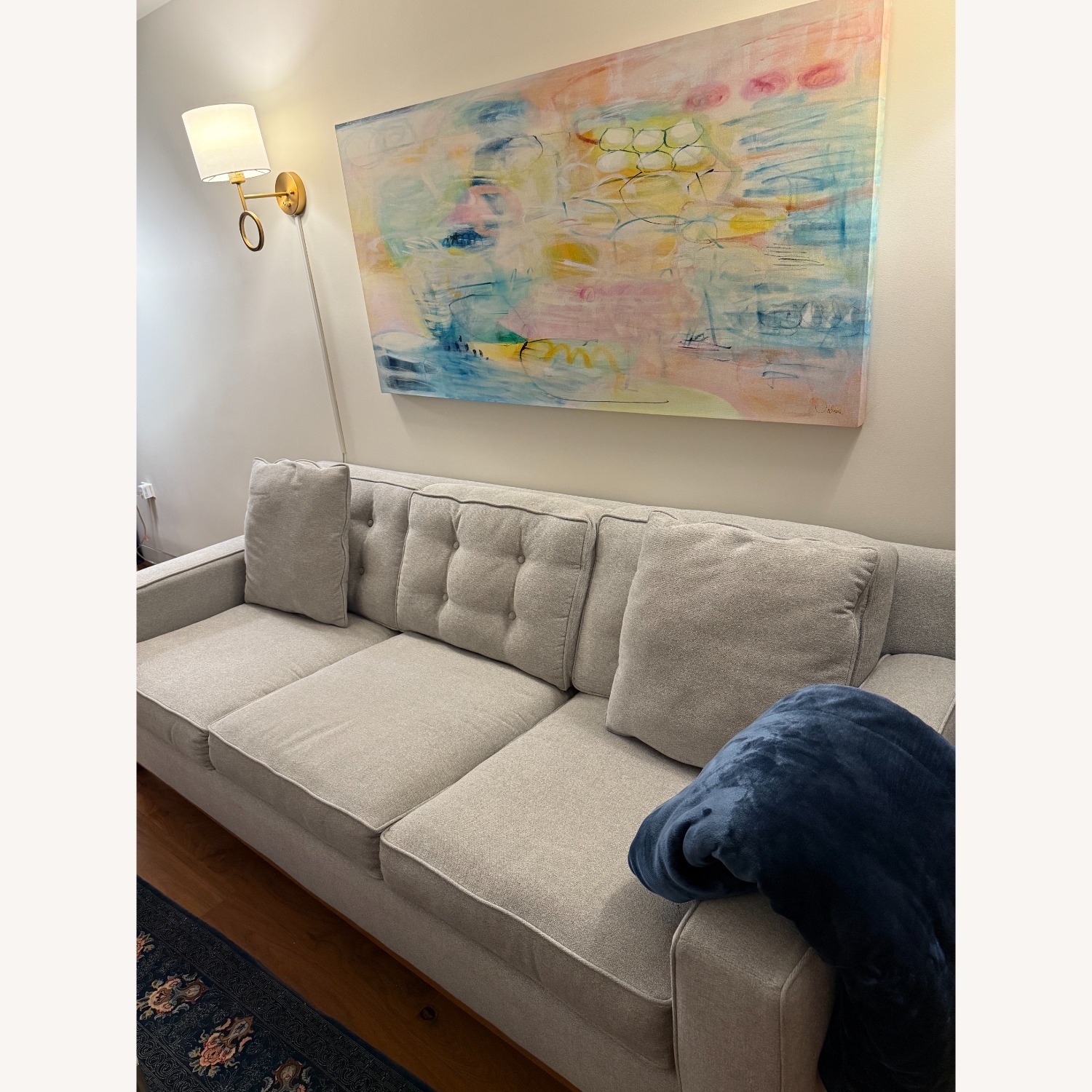 Apt2B Brentwood Light Grey Sofa - image-4