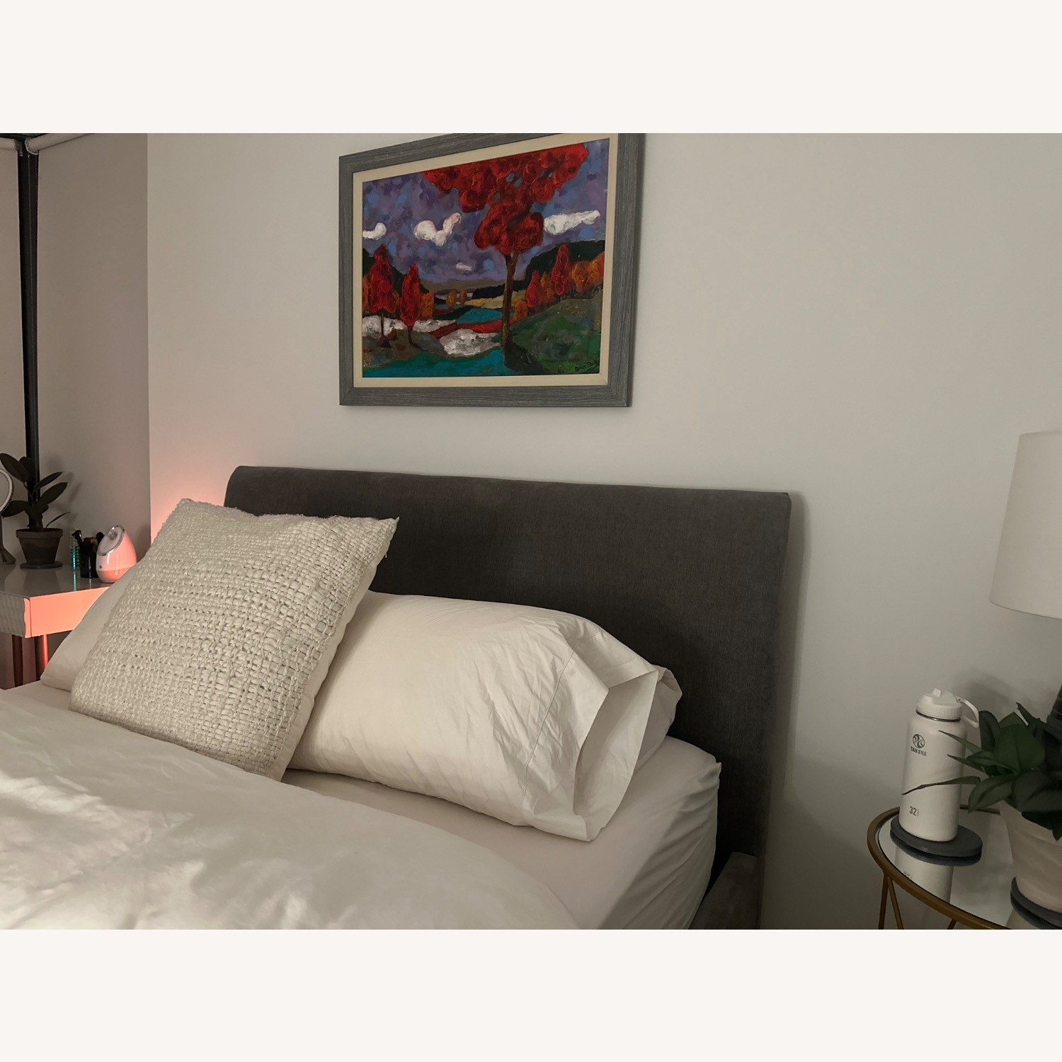 West Elm Andes Bed w Storage Drawers - image-1