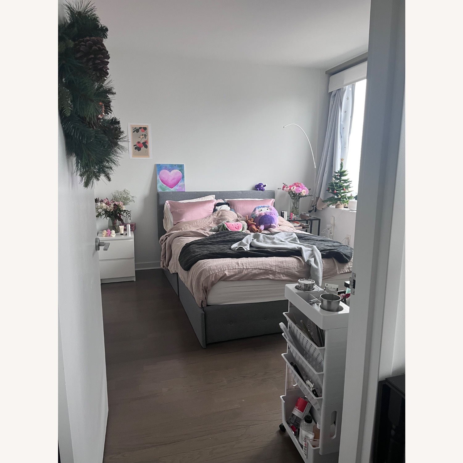 Queen Bed with Storage Drawers - image-3