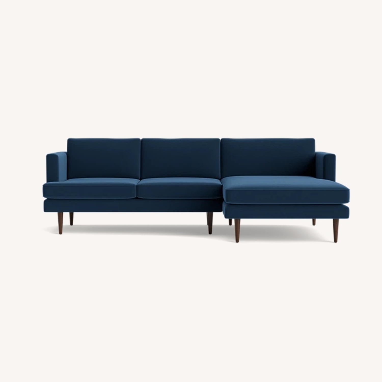 Joybird Sectional - Royale Gunmetal Velvet  - image-6