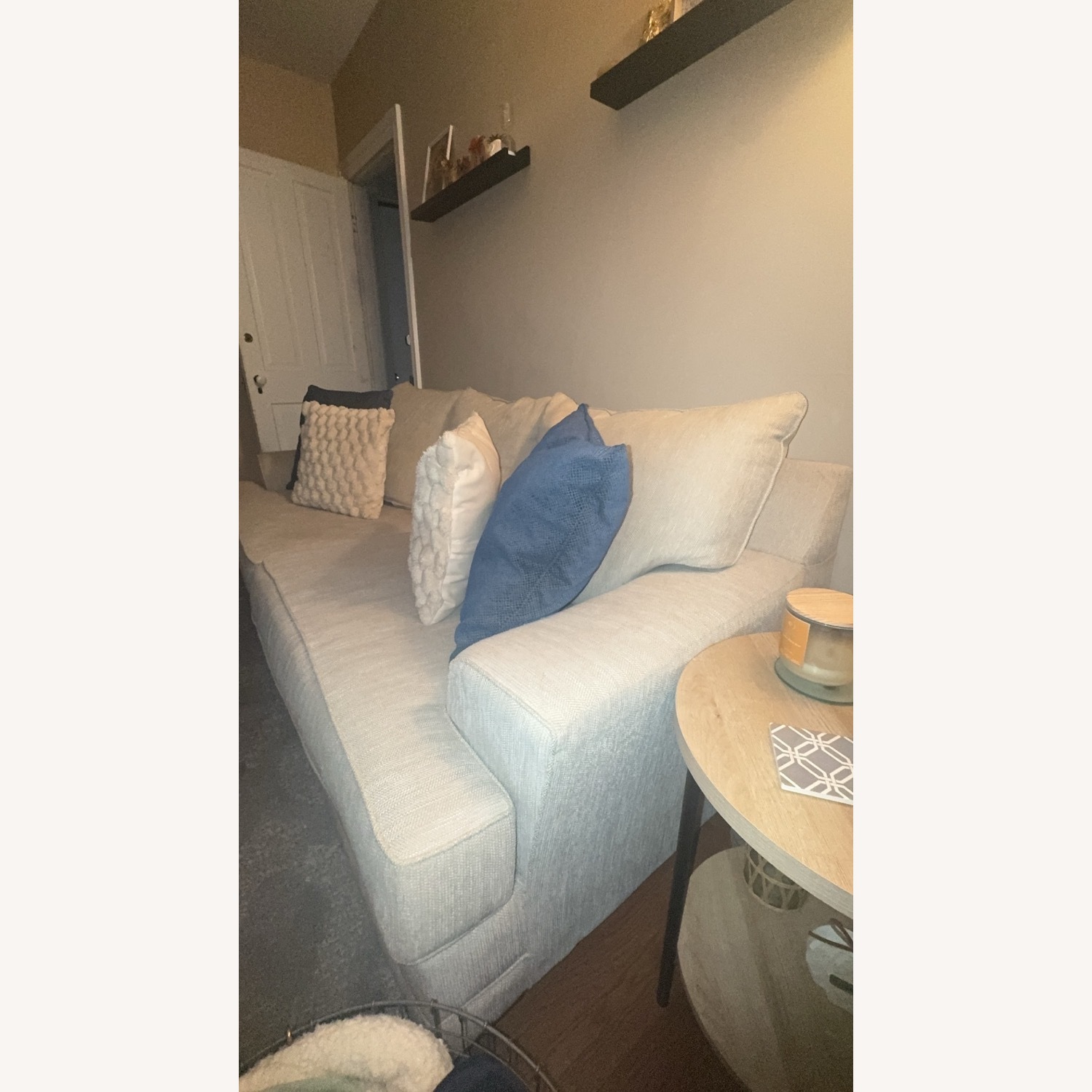 2-Seater Beige Couch - image-3