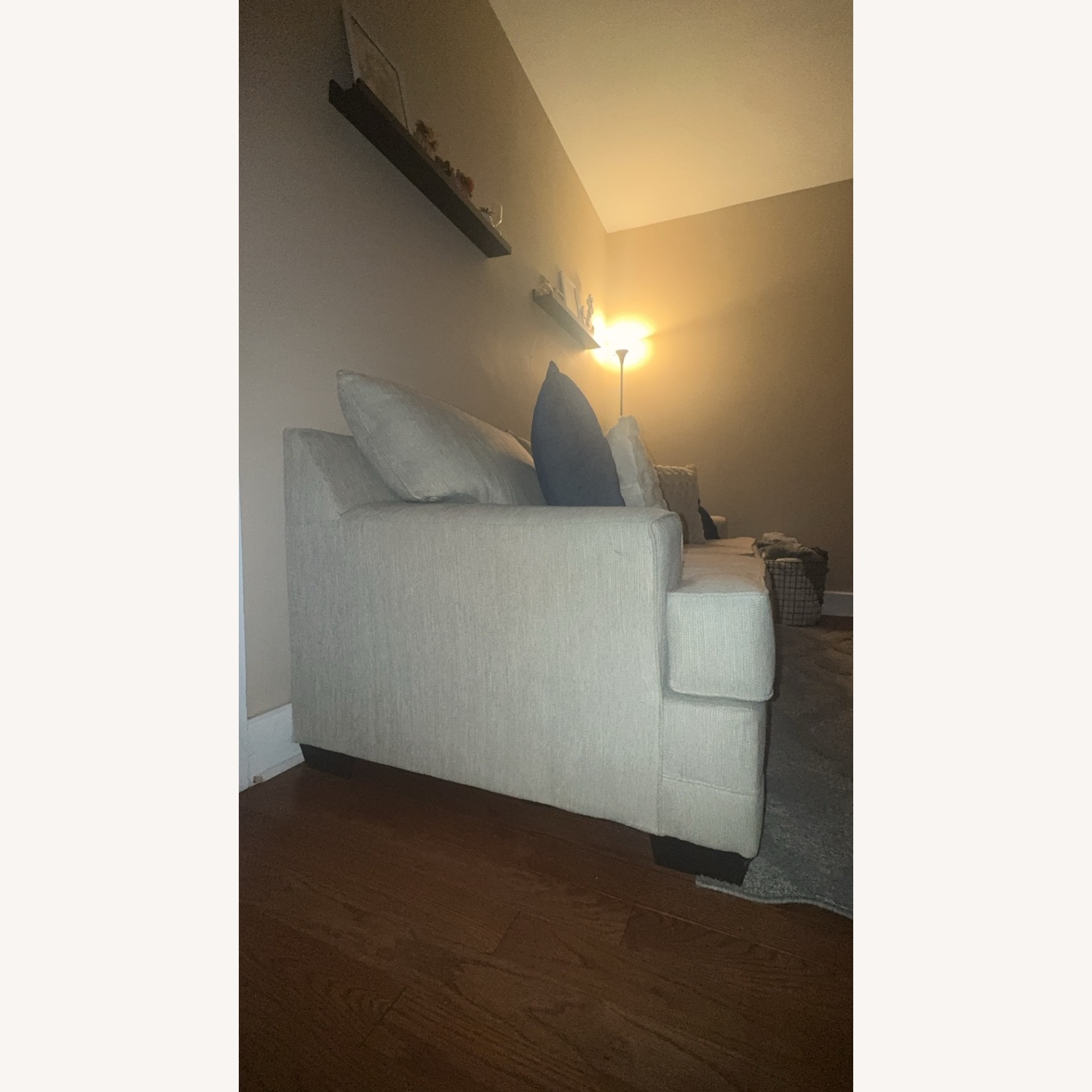 2-Seater Beige Couch - image-4