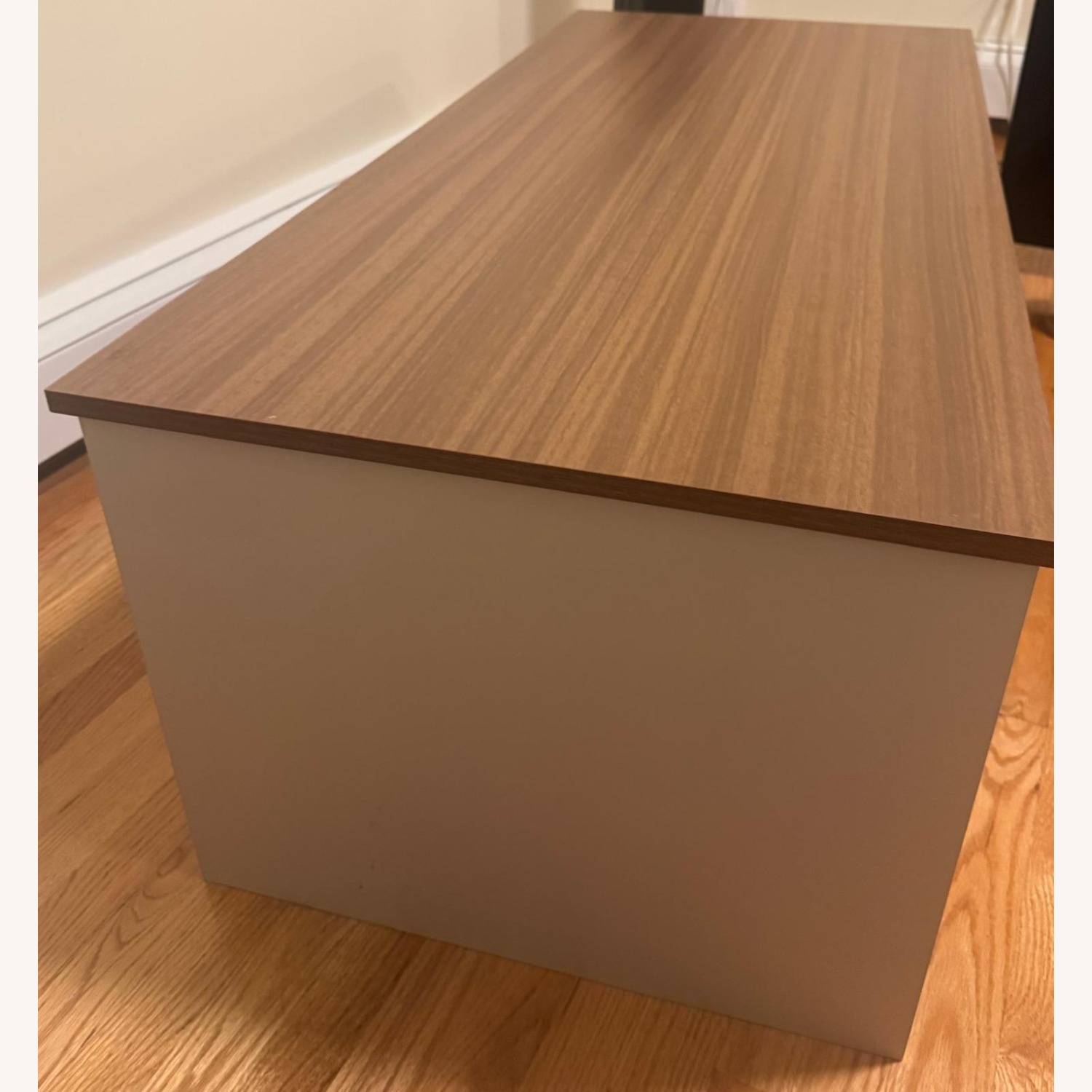 Amazon Vonluce Coffee Table with Sliding Barn Doors  - image-3