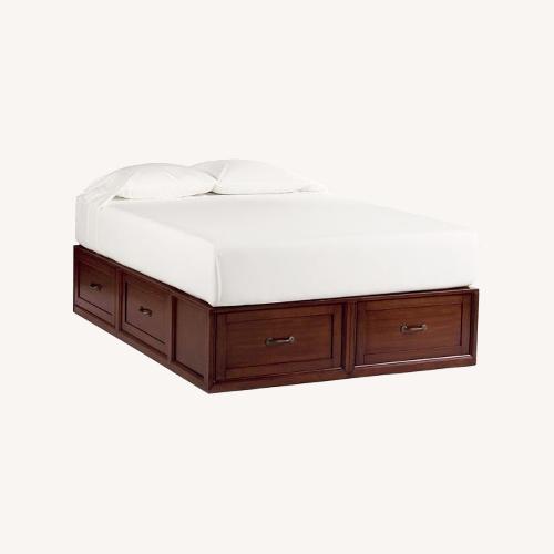 Used Pottery Barn Stratton Queen Bed for sale on AptDeco