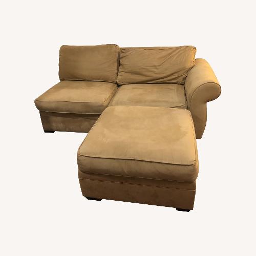 Used Pottery Barn Pearce Right Arm Sofa for sale on AptDeco