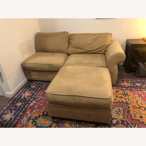 Used Pottery Barn Pearce Right Arm Sofa for sale on AptDeco