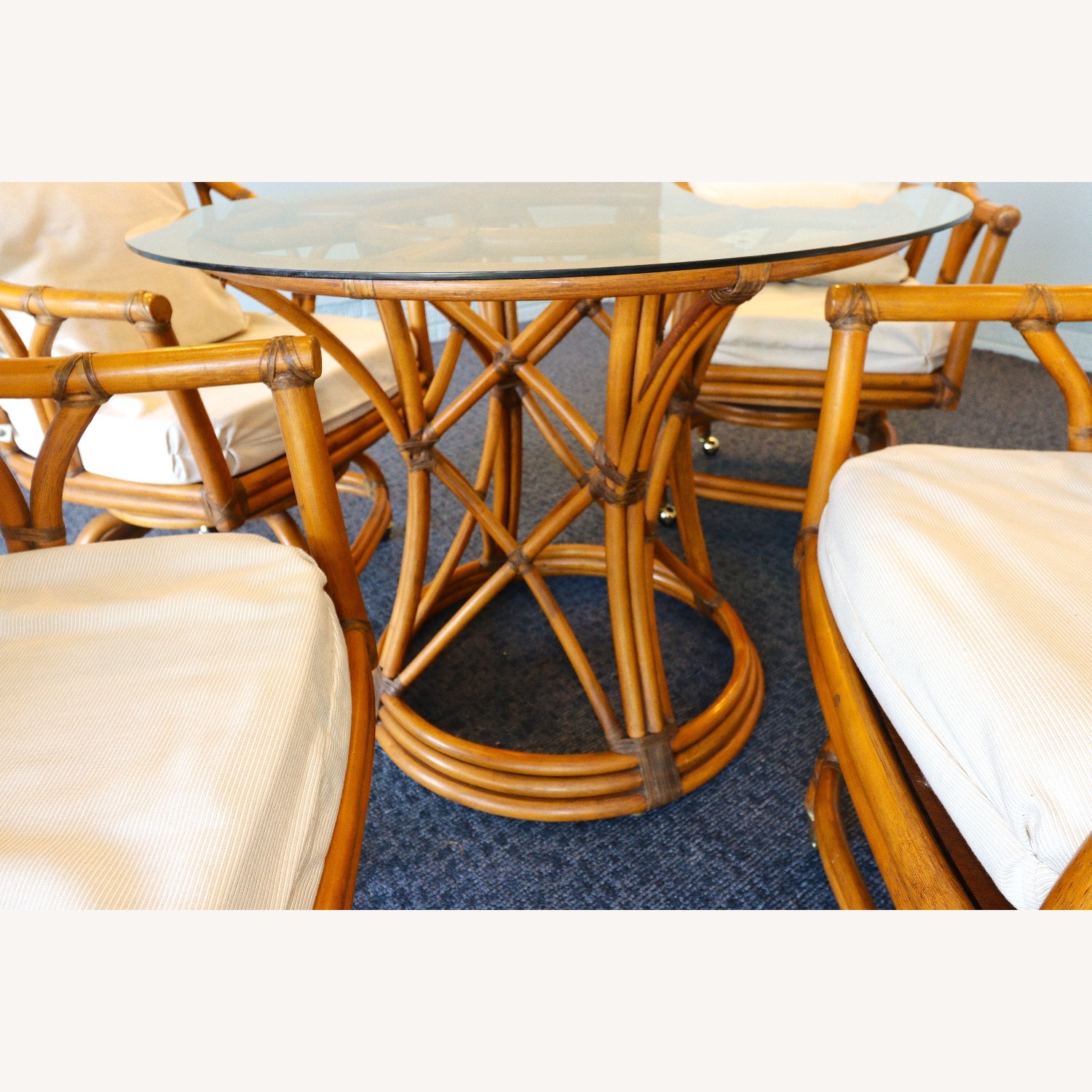 Ficks Reed Rattan Dining Set - image-8