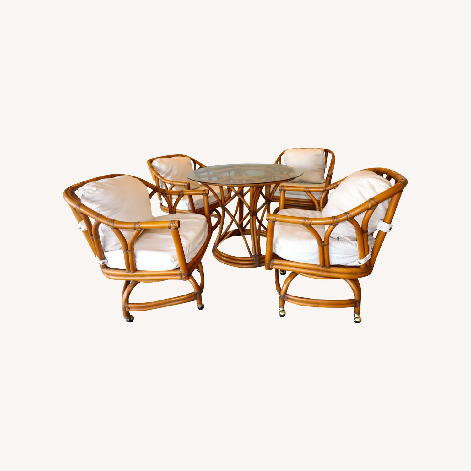 Ficks Reed Rattan Dining Set - image-11