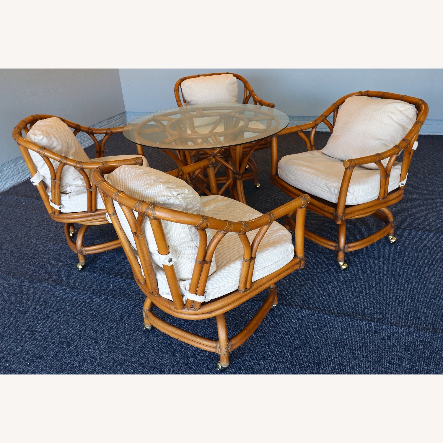 Ficks Reed Rattan Dining Set - image-3