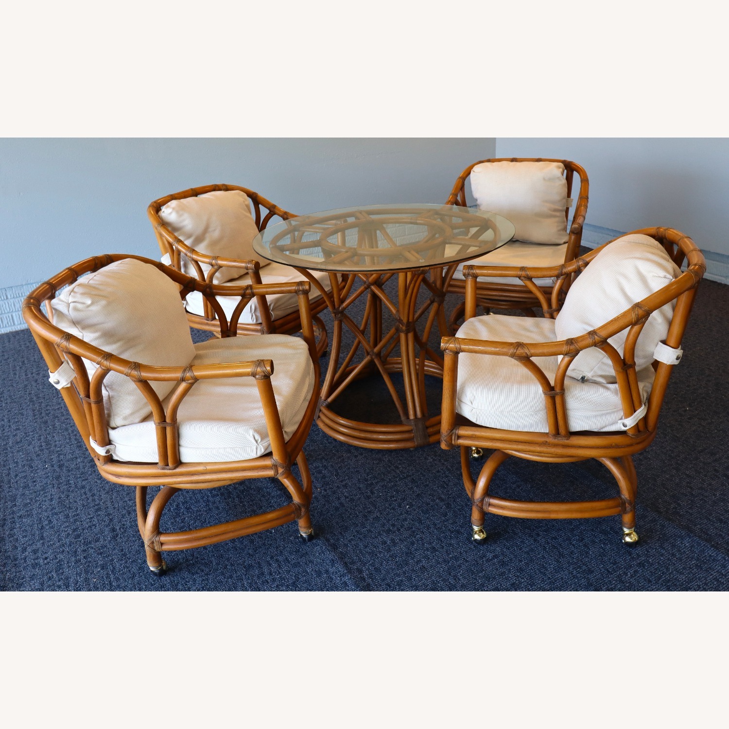 Ficks Reed Rattan Dining Set - image-2