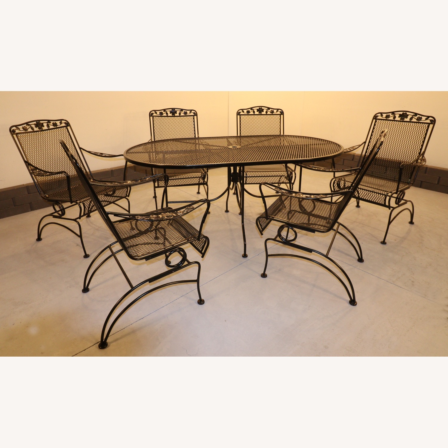Vintage Russel Woodard Primrose Patio Set - image-8