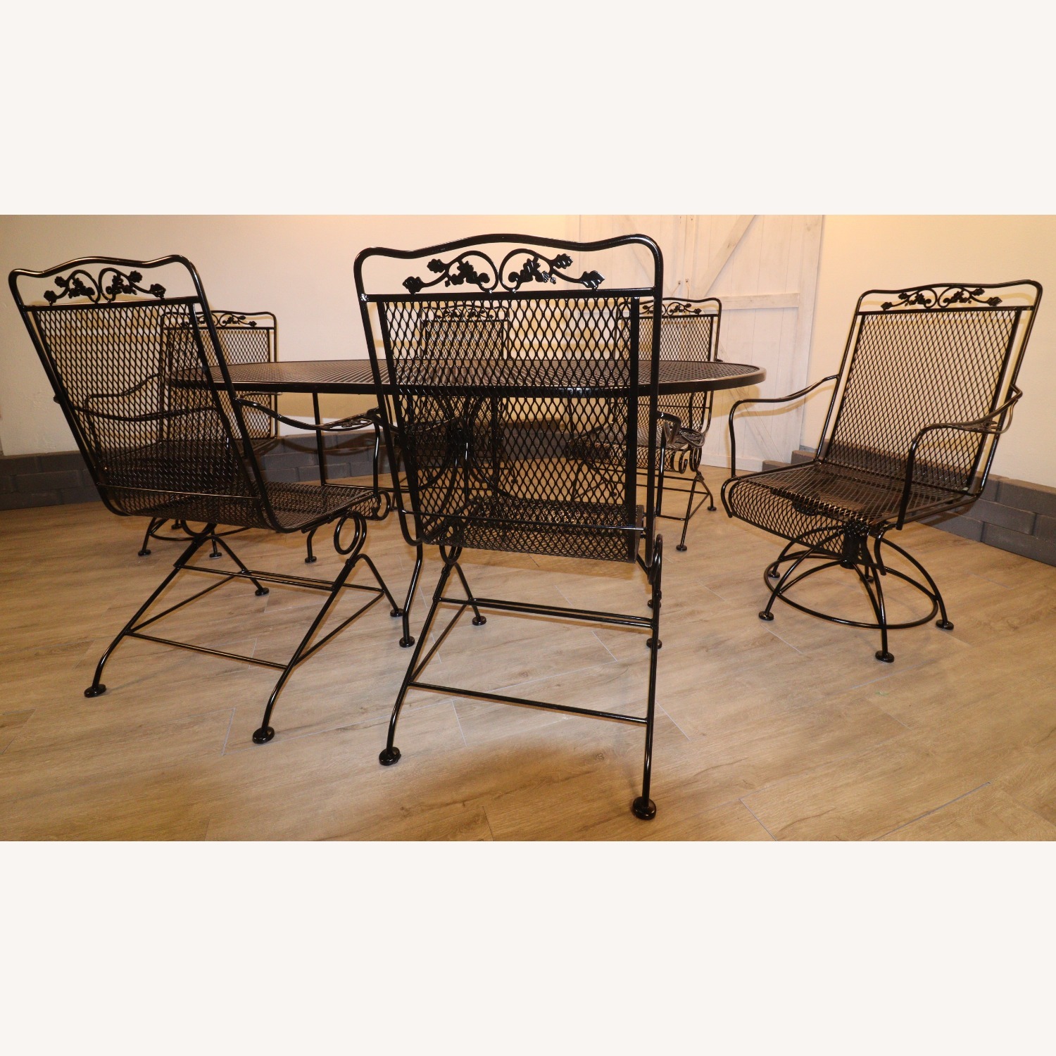 Meadow Craft Acorn and Oak Leaf Family Patio Set - image-6