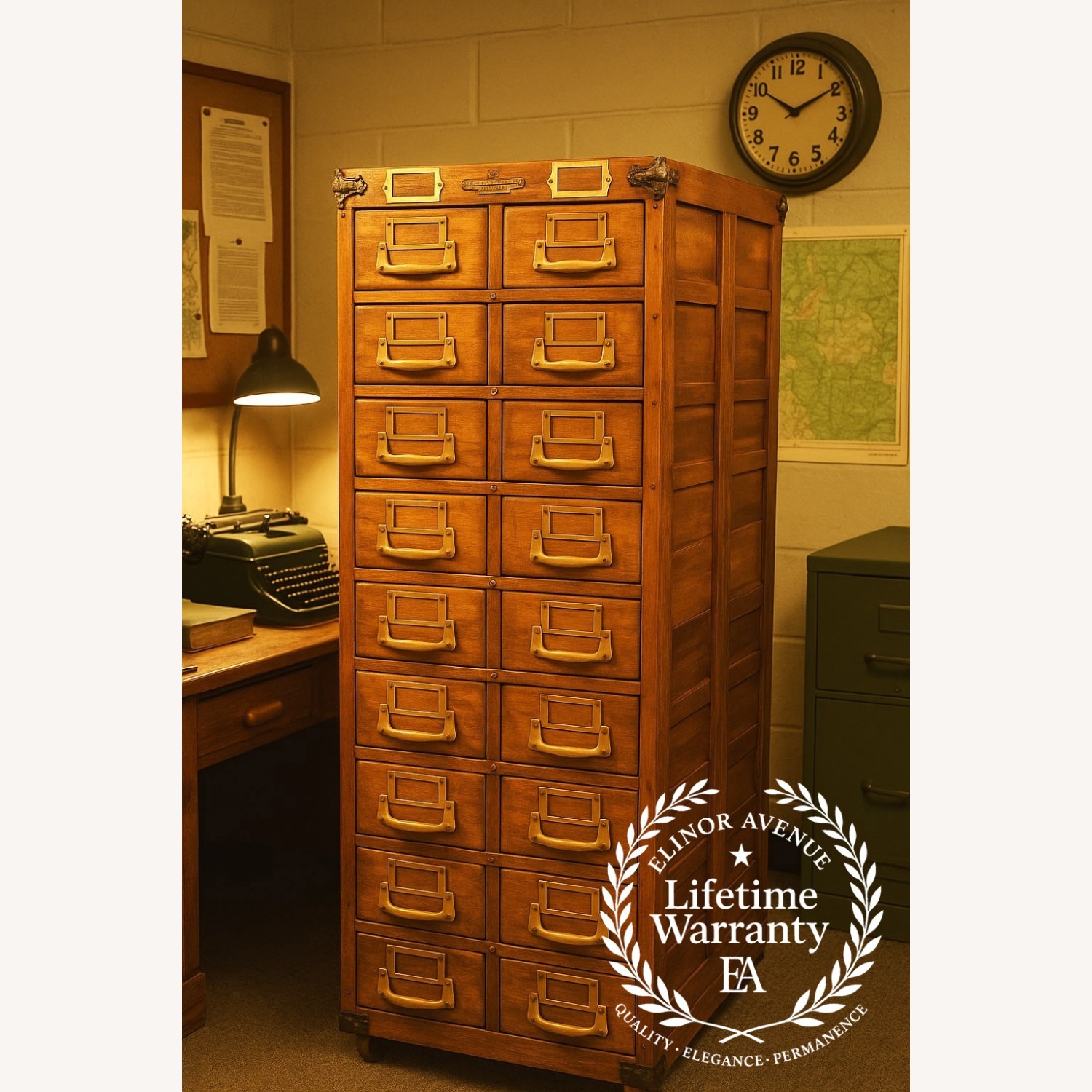 Vintage Remington Rand Guardsman Catalog Cabinet - image-0