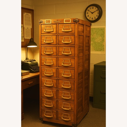 Used Vintage Remington Rand Guardsman Catalog Cabinet for sale on AptDeco