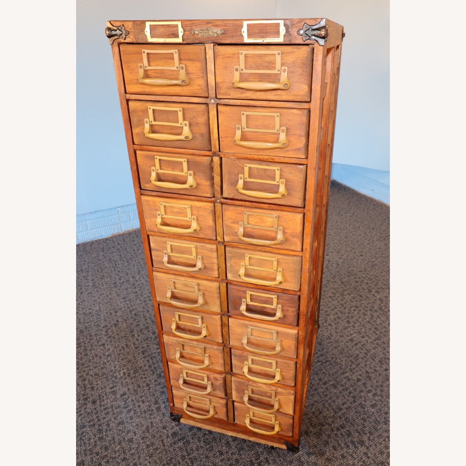 Vintage Remington Rand Guardsman Catalog Cabinet - image-1