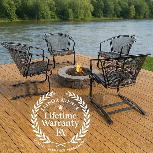 Used English Ivy Leaf Wrought Iron Chairs for sale on AptDeco