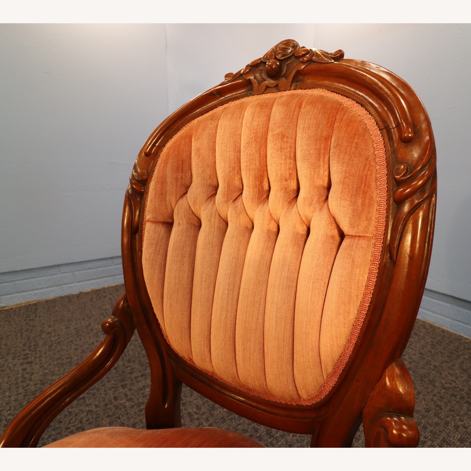 French Rococo "Gentleman and Lady's" Chairs - image-9