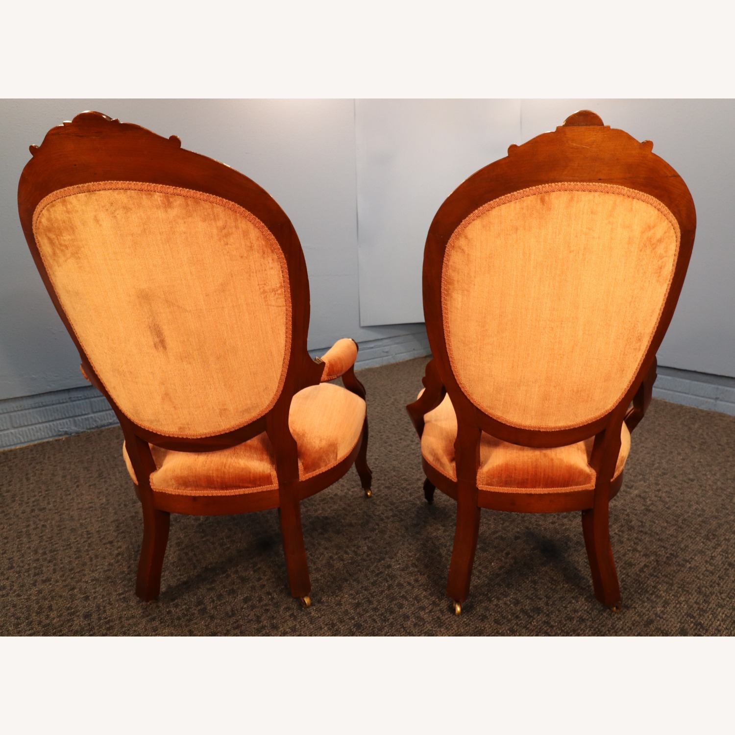 French Rococo "Gentleman and Lady's" Chairs - image-12
