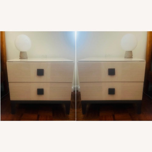 Used Italian Modern Design Nightstands (Set of 2) for sale on AptDeco